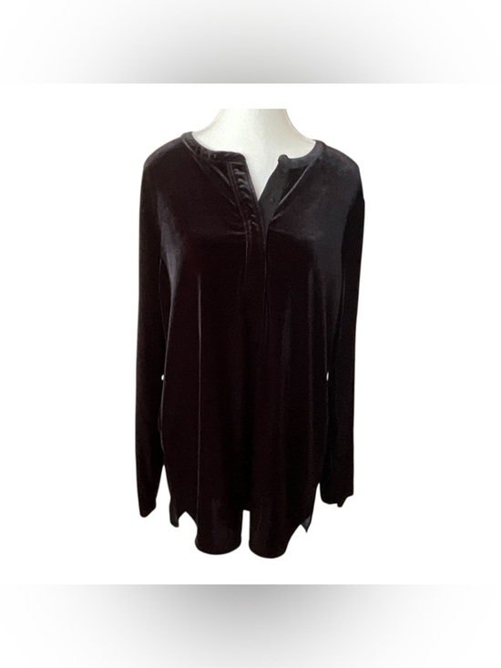 Lauren Ralph Lauren Other - Lauren Ralph Lauren Velour Lounge Set Black XL Top L Pants Soft Stretch